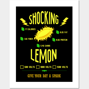 Shocking Lemon v3 Posters and Art